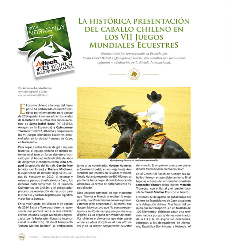 Tienda  Federación Criadores Caballos Raza Chilena