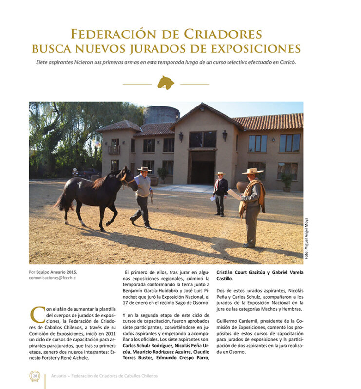 Tienda  Federación Criadores Caballos Raza Chilena